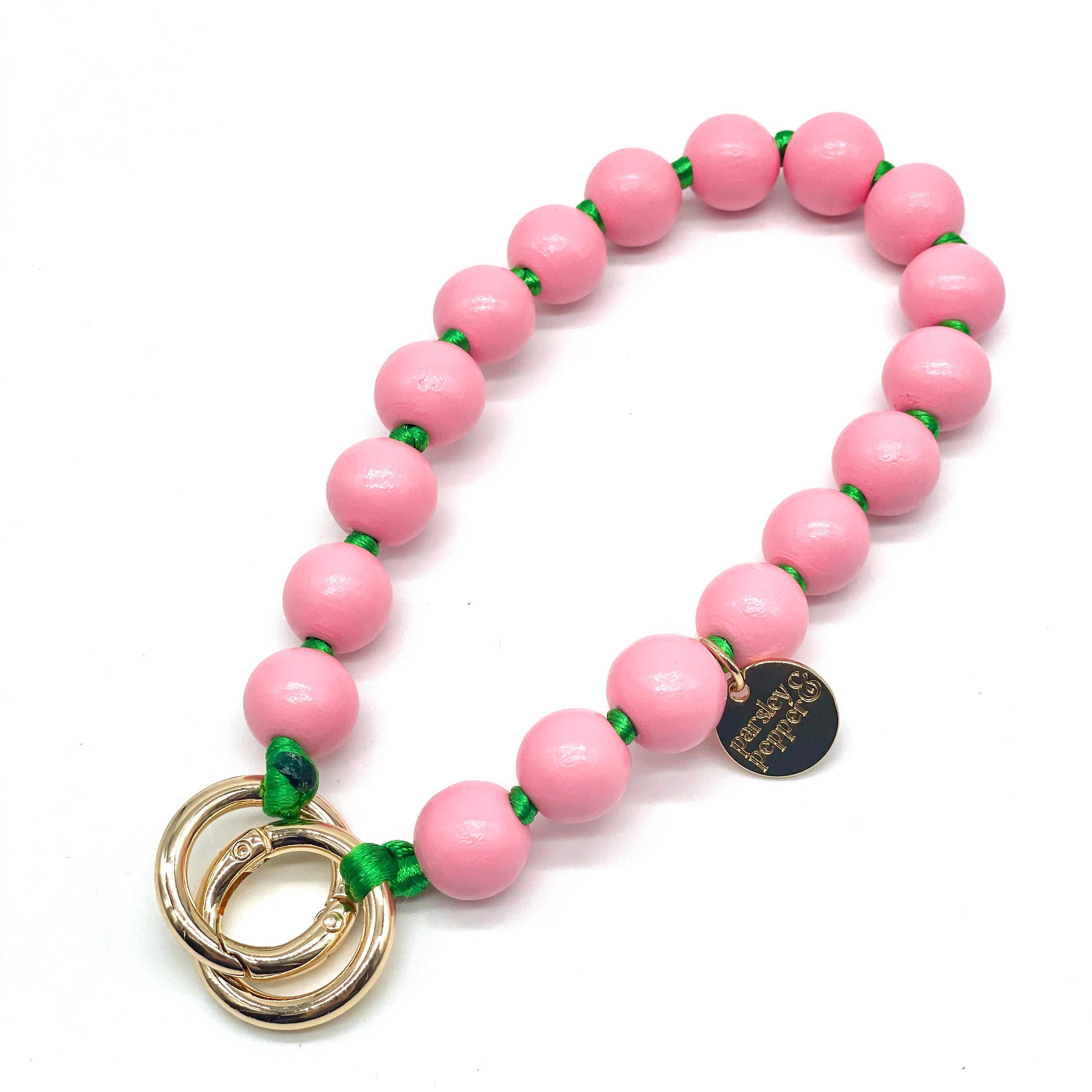 Parsley & Pepper - Handykette kurz Holz 3in1 Bag Charm & Schlüsselanhänger
