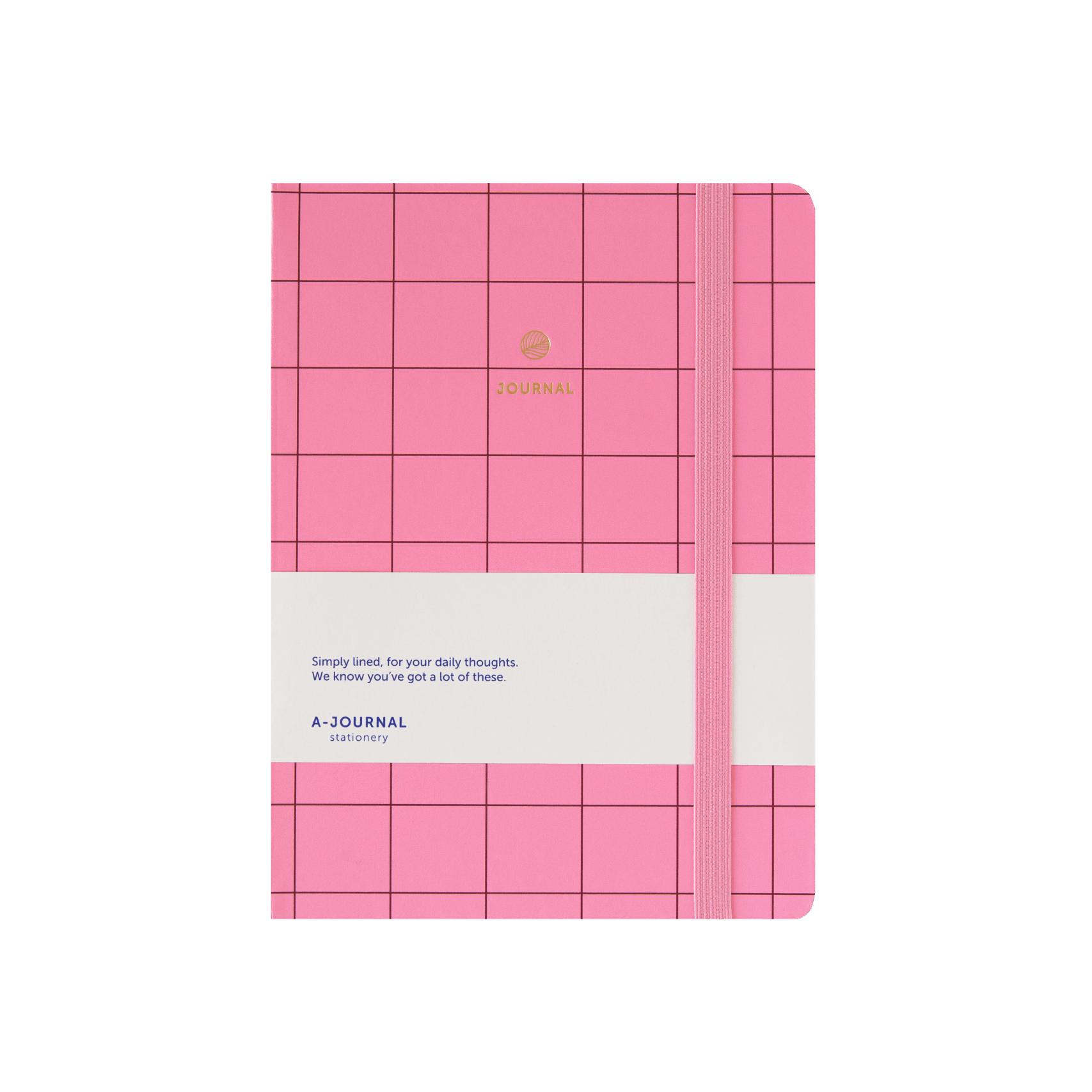 A-Journal Notizbuch Dünne Streifen Beige