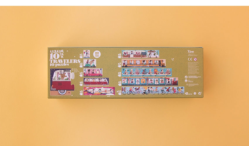 Londji Puzzle '10 Travelers'