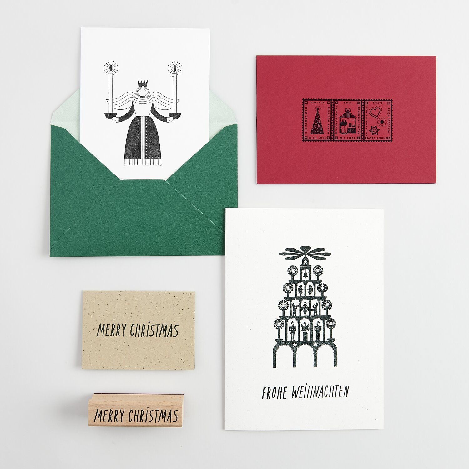Stempel Frohe Weihnachten RicoDesign