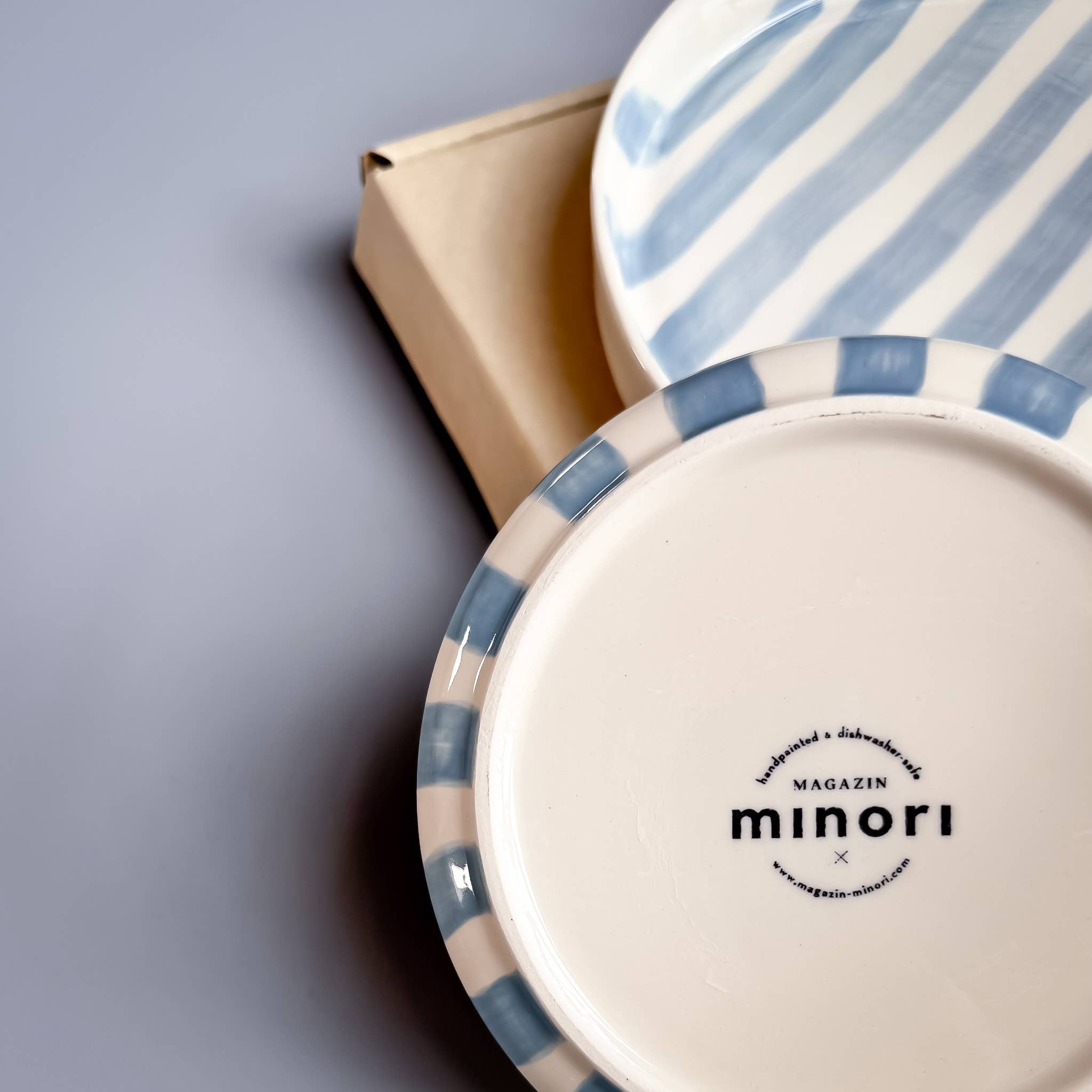 Schale Stripes - morning azzurro