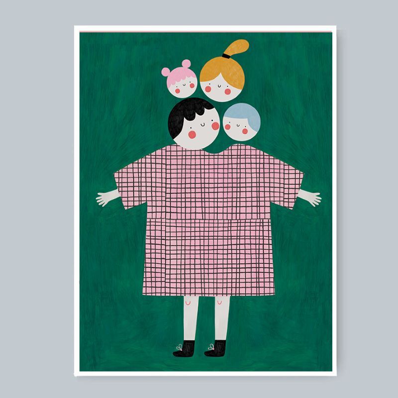 Daria Solak Artprint A4 'Family'