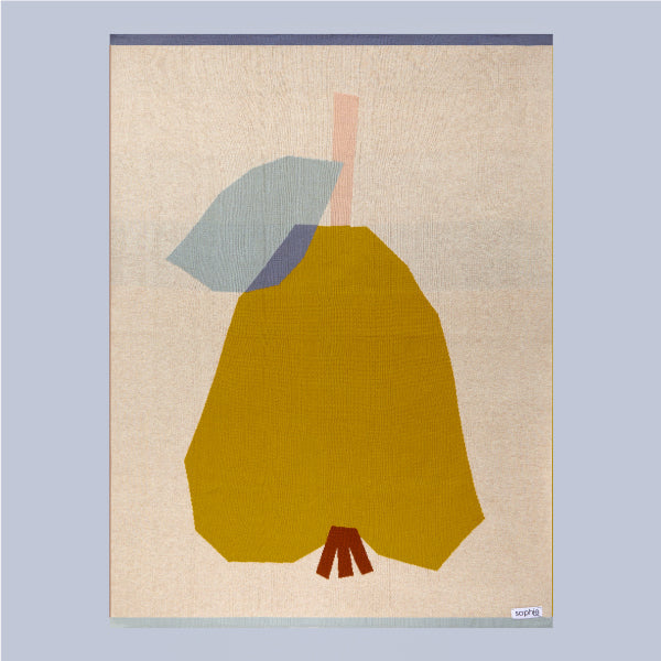 Sophie Home x Prints by K Babydecke 'Pear'