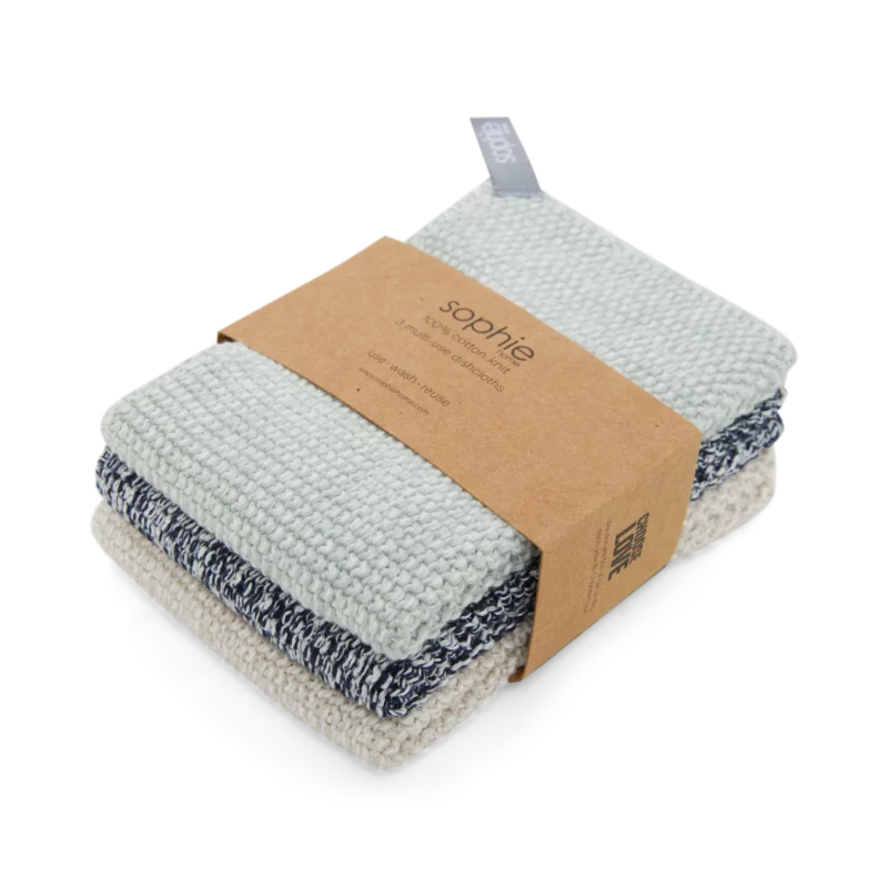 Sophie Home Spültücher Set 'Mint Space Dye'