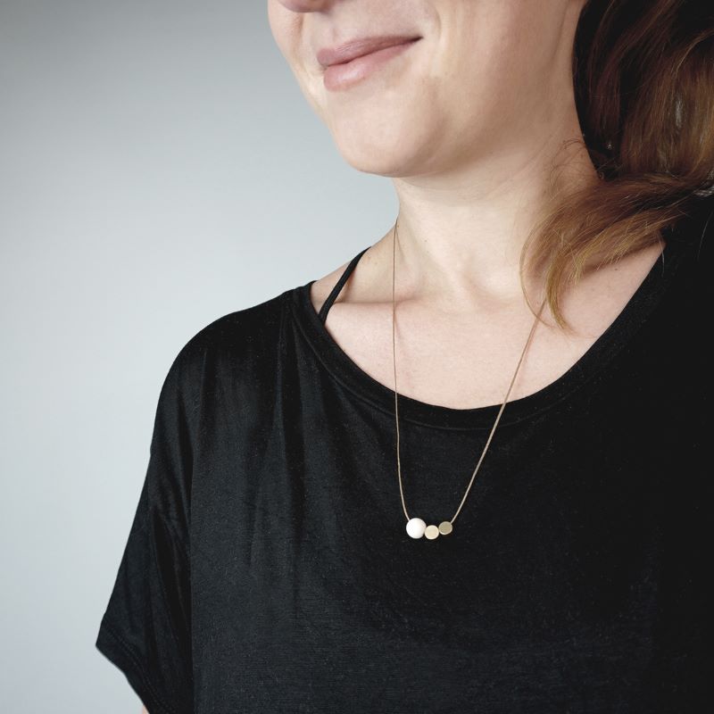 Fräulein Tapir Kette 'RIVERSTONE'