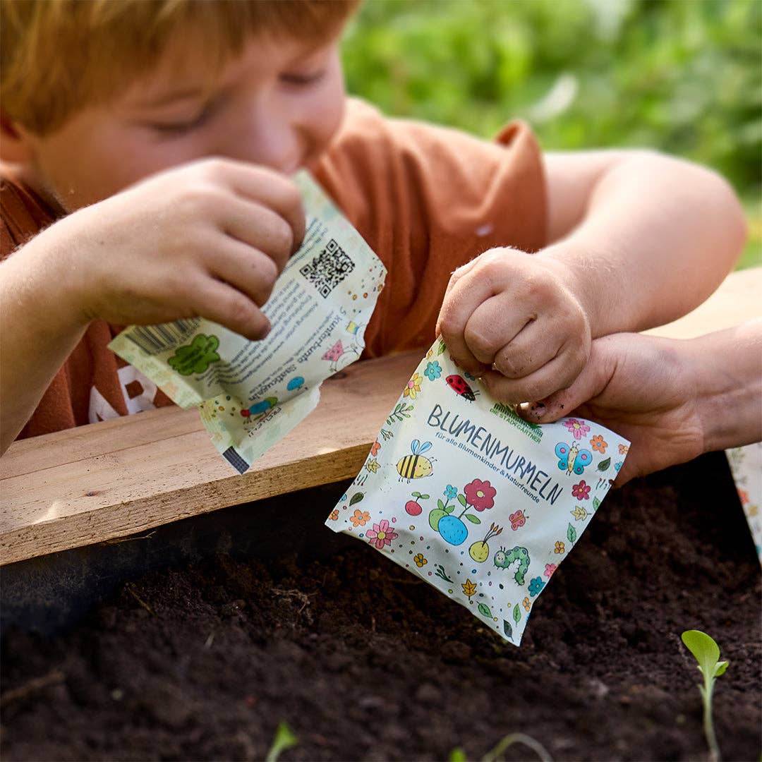5 Blumenmurmel im Tütchen