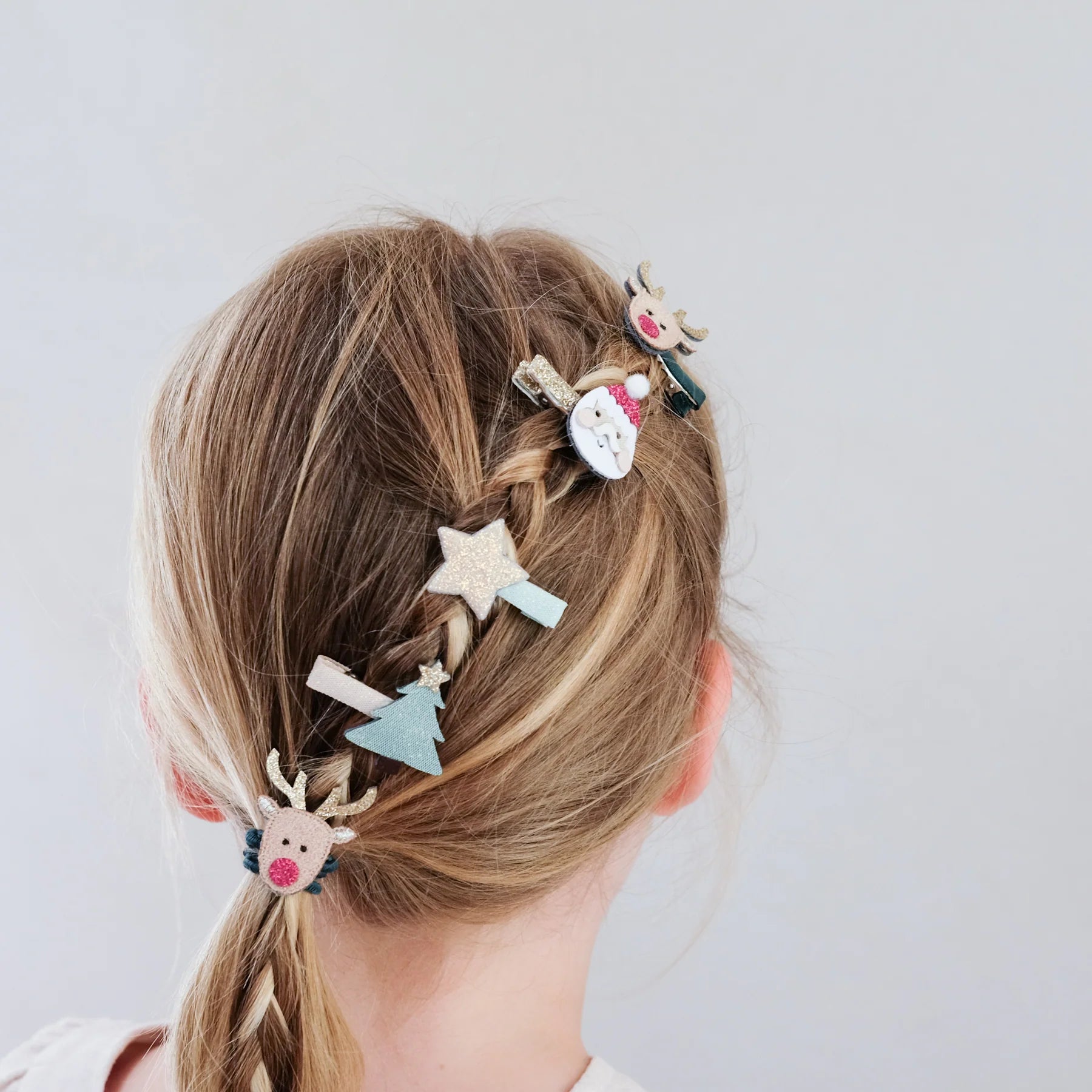 Mimi und Lula -Santa & Rudolph- mini Haarclips