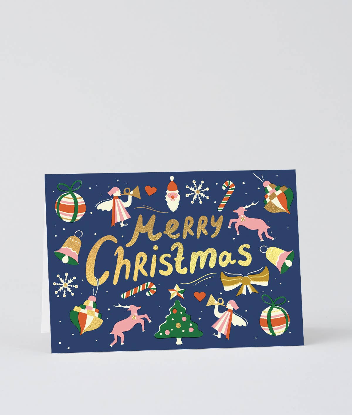 Wrap (US duties paid) - Frohe Weihnachten Feiertags-Grußkarte
