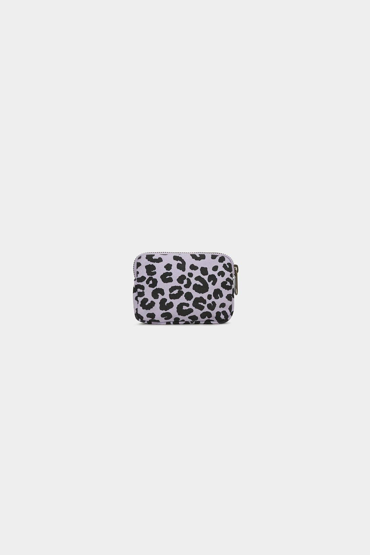 Lili Leopard Lila Geldbörse