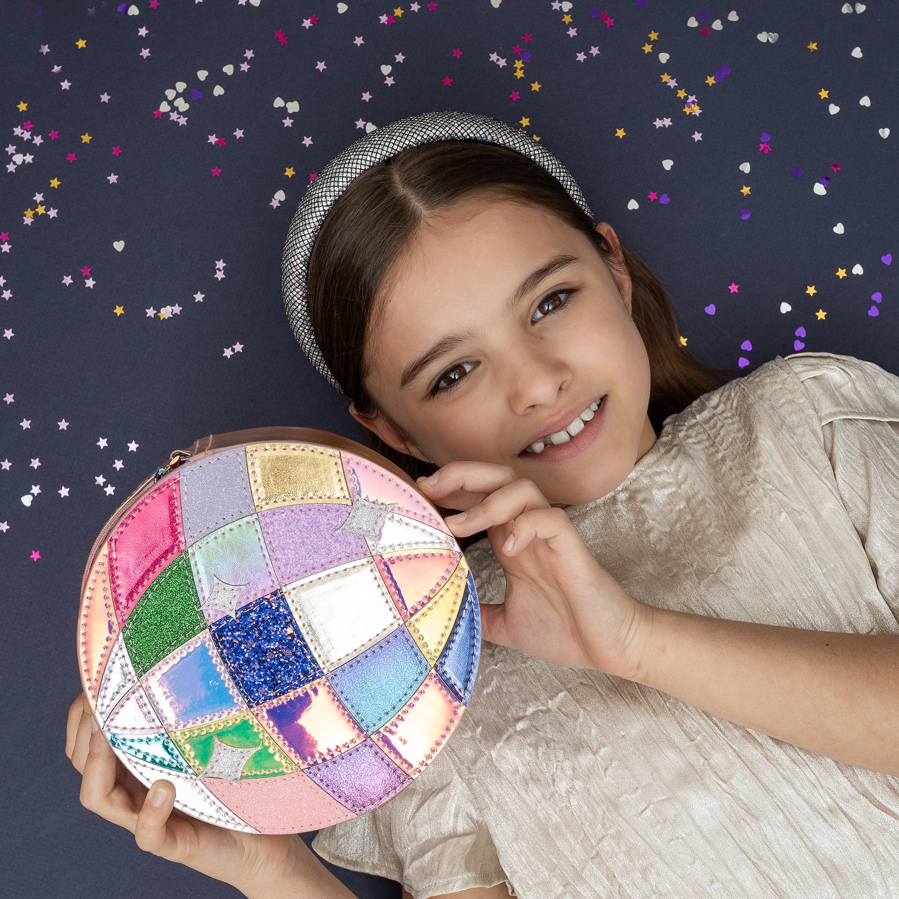 Mimi und Lula -Discokugel Tasche-