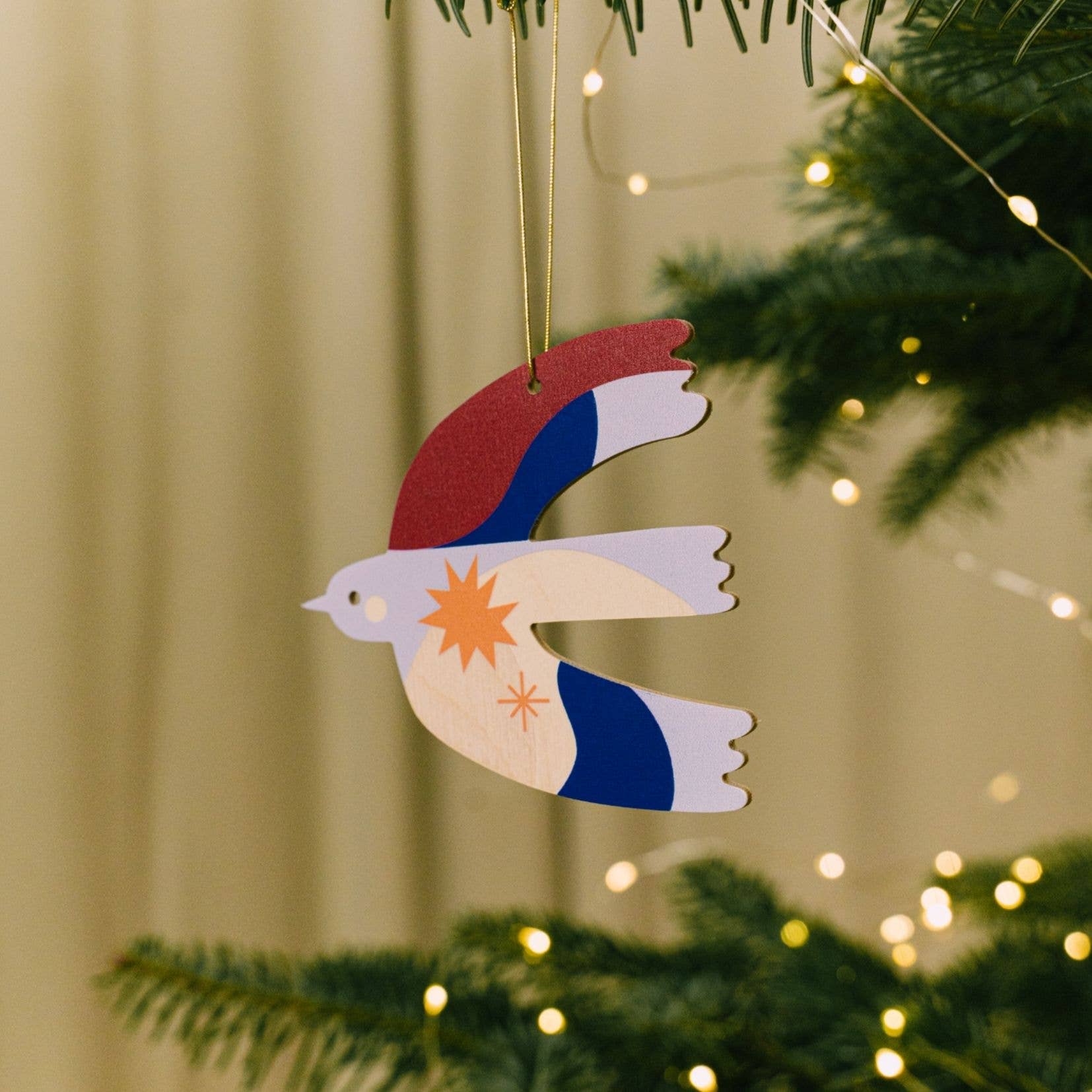 Vogel-Weihnachtsschmuck, Weihnachtsbaum-Hängedekoration