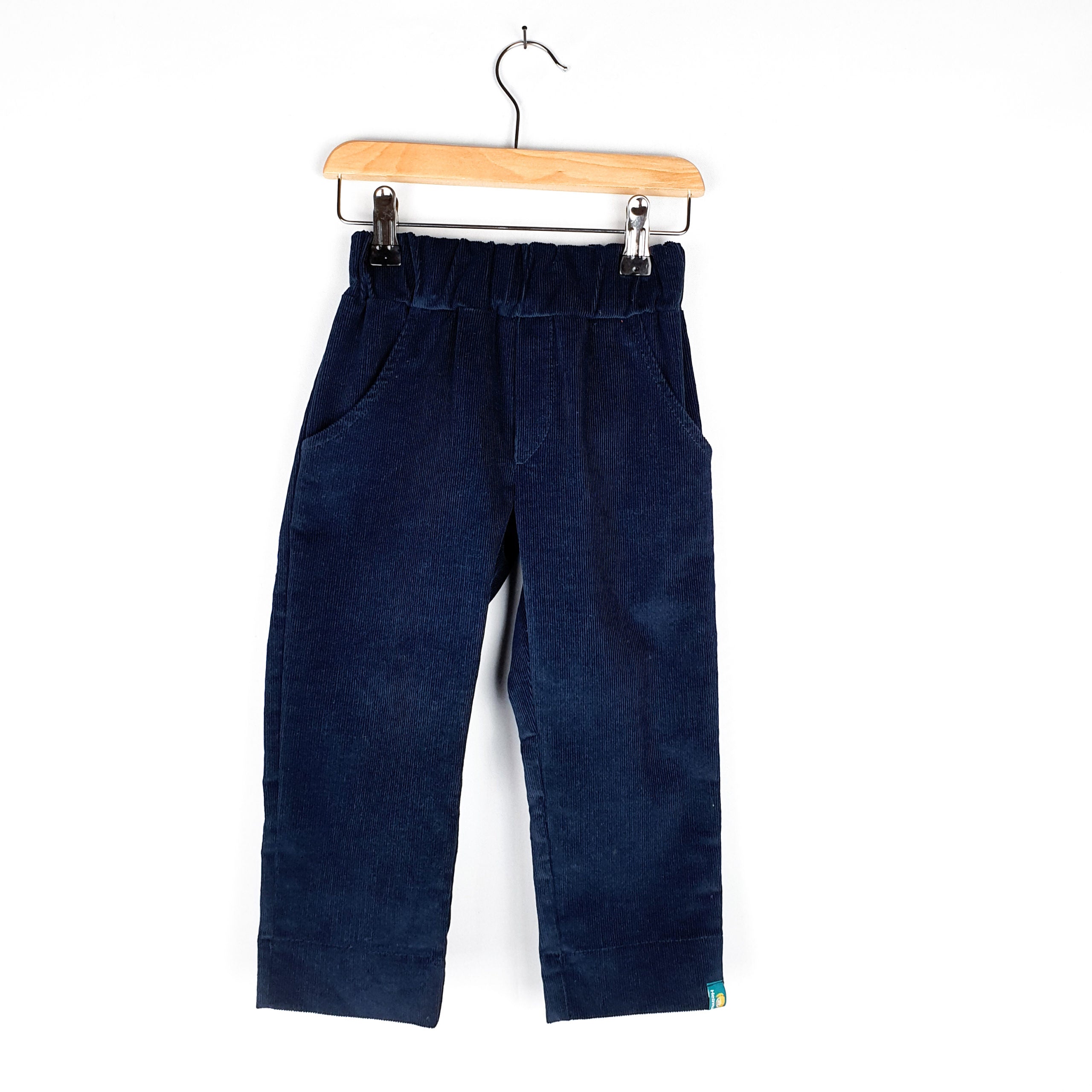 Hose 'marineblau/FeinCord'