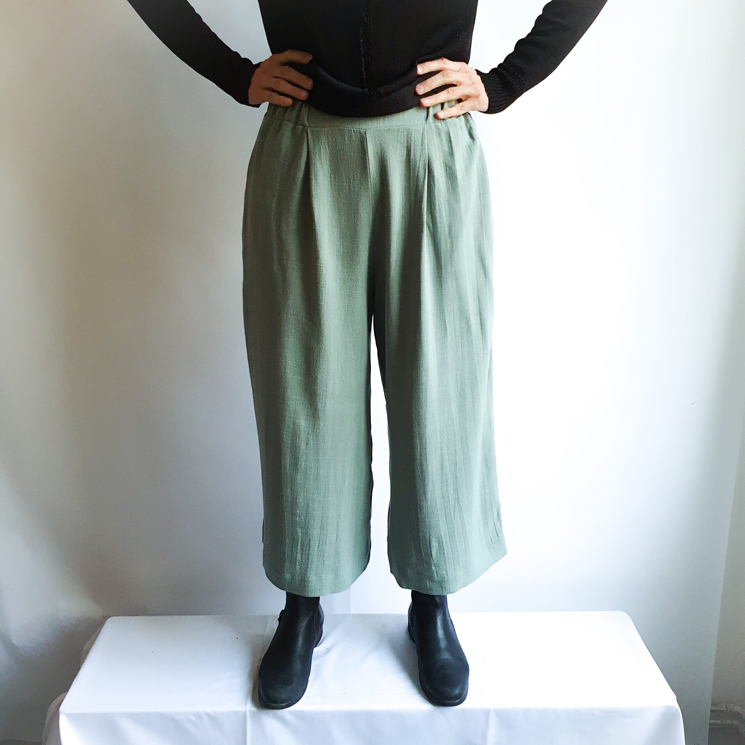 Culotte Damen Viskoseleinen div. Farben