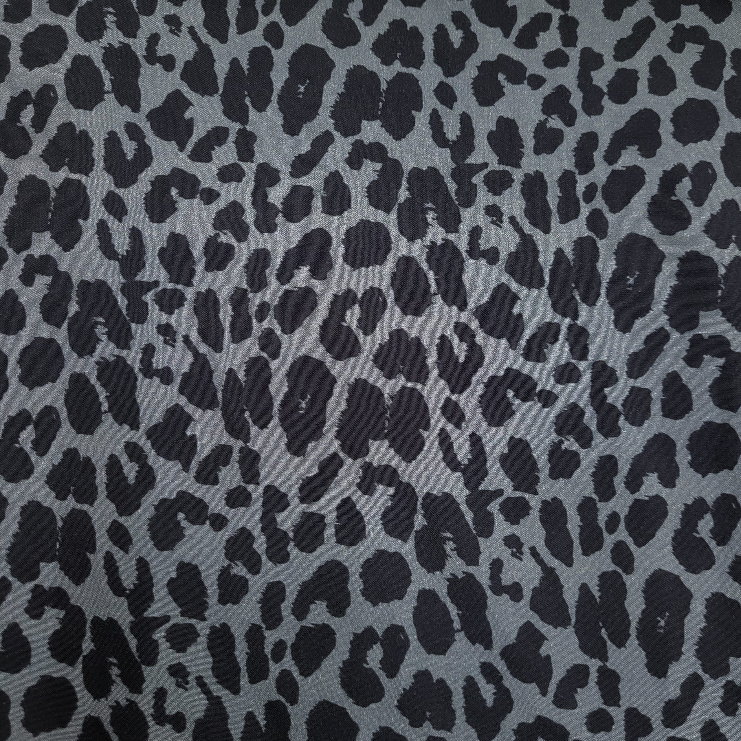 Viskoserock 'Leo grau' Midilänge