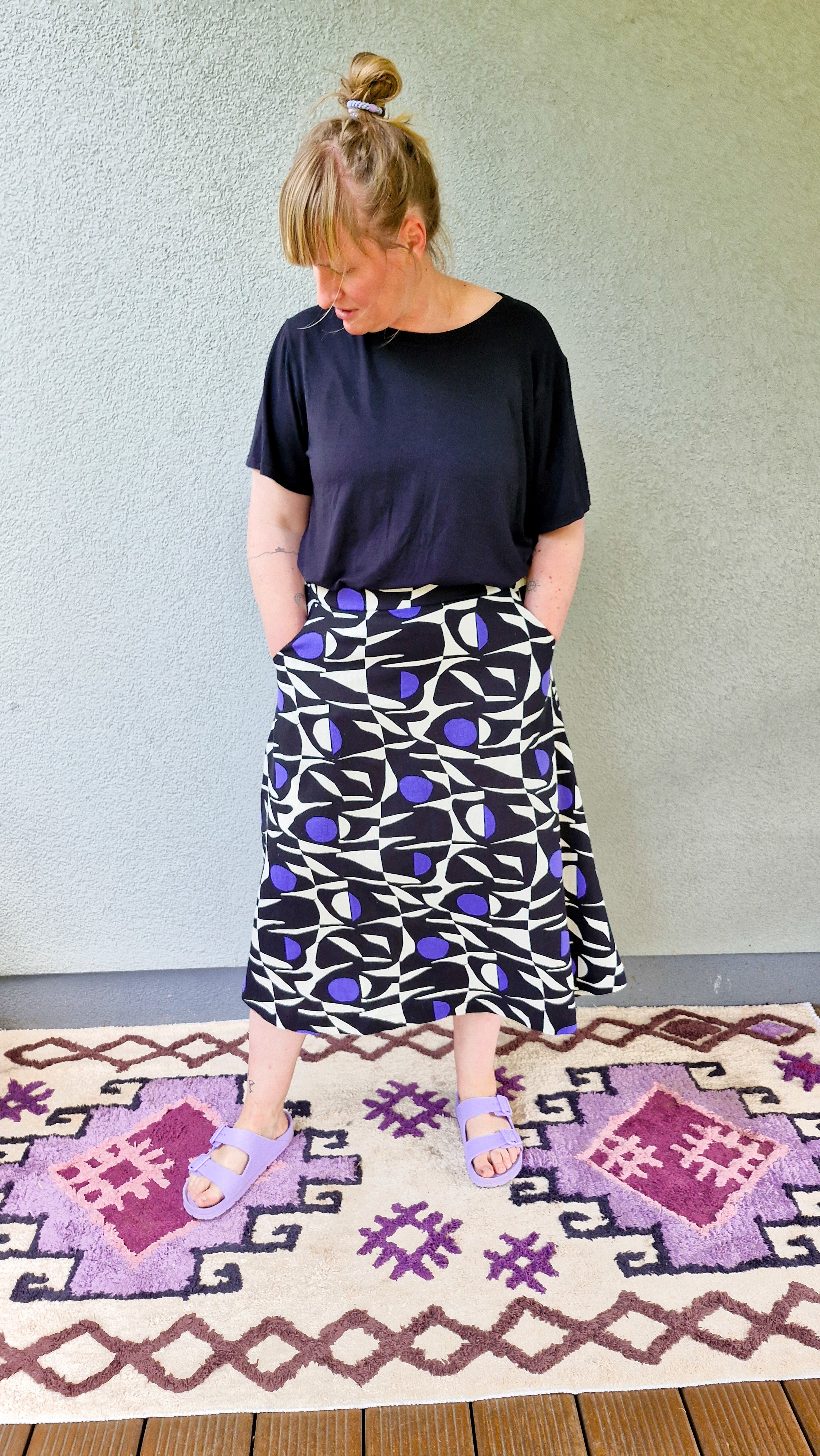 Rock 'Rocksana' 'Mauve/Tencel'
