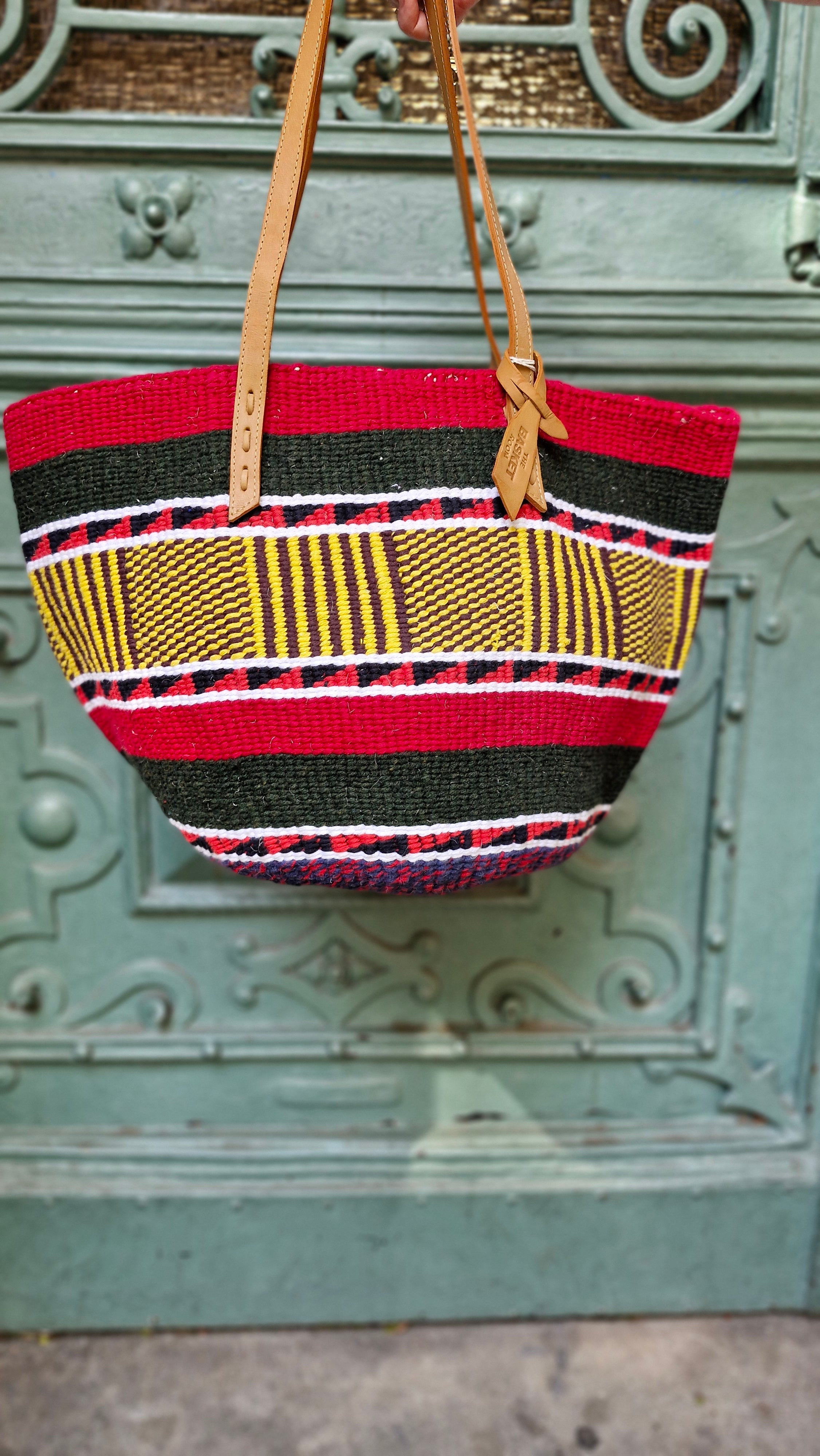 The Basket Room 'Nifty Knit' Tragetasche -unterschiedliche Varianten-