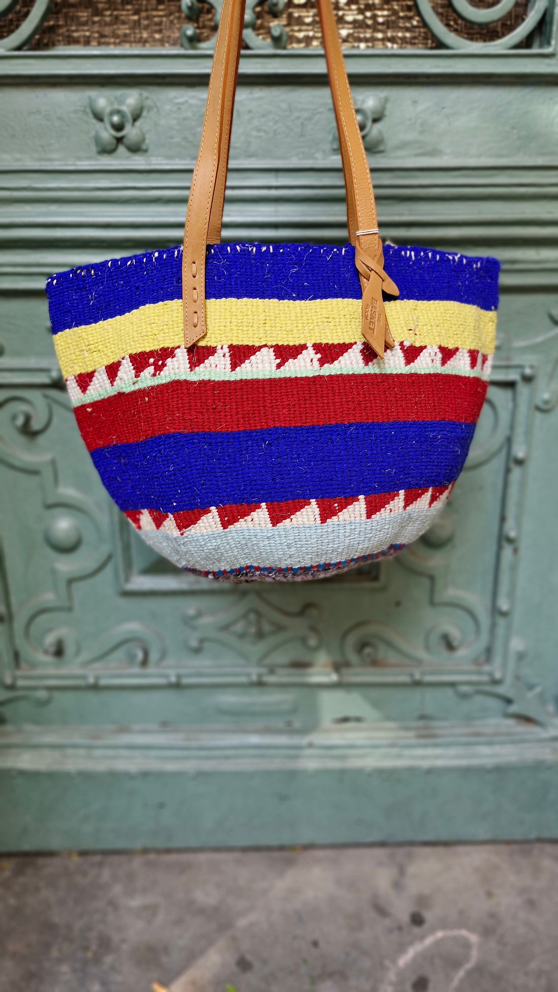 The Basket Room 'Nifty Knit' Tragetasche -unterschiedliche Varianten-
