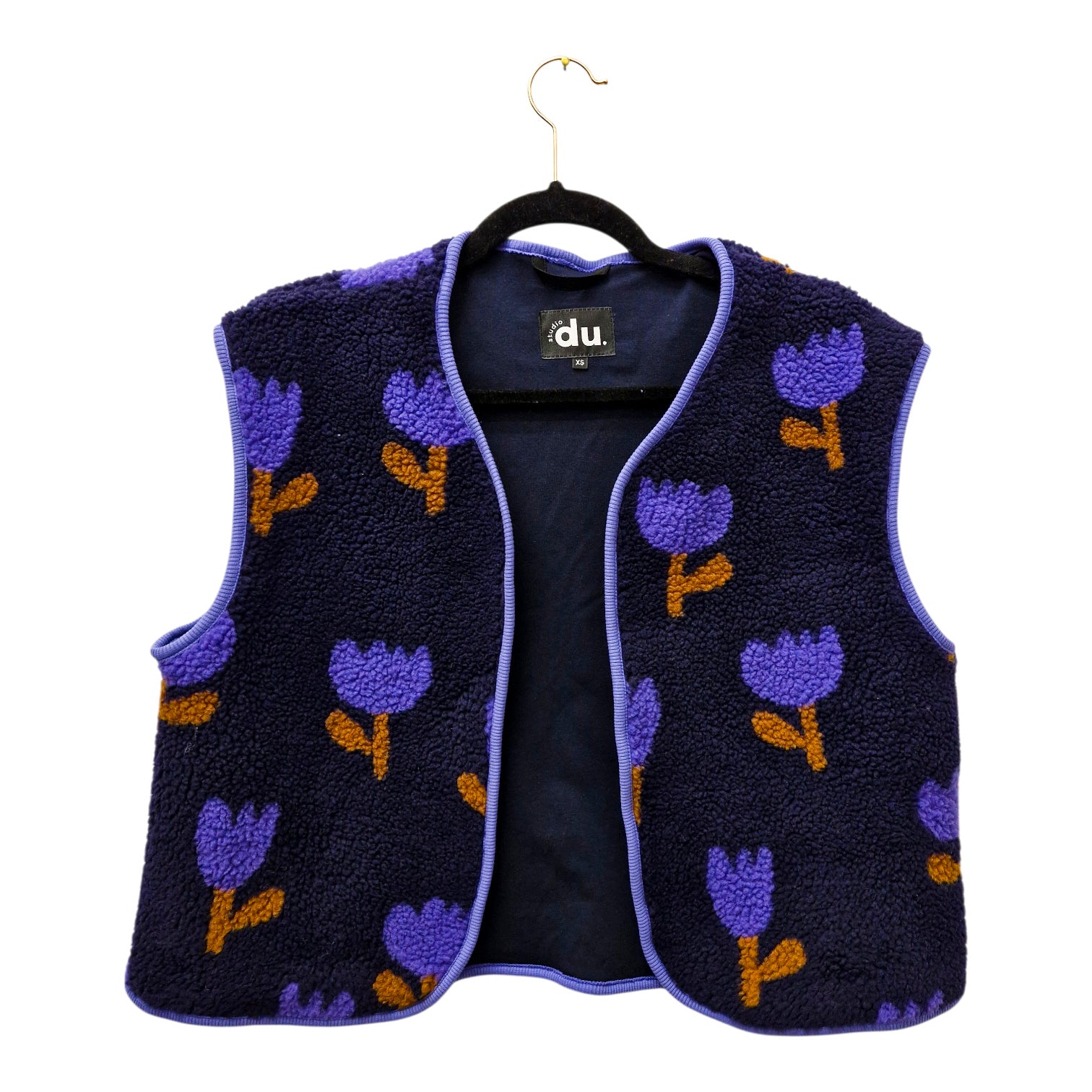 studio du. Teddyweste Blumenmuster