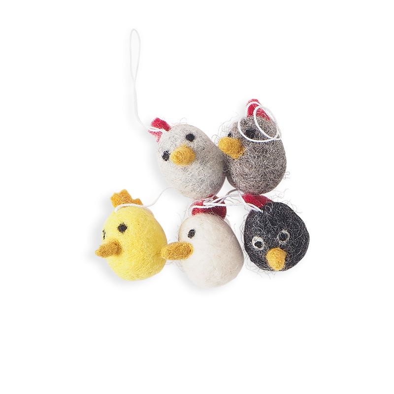 Aveva Design Easter 5-pack 'chickens'
