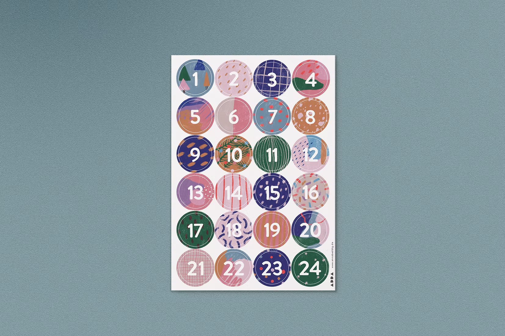 Adventskalendersticker -Anna Beddig-