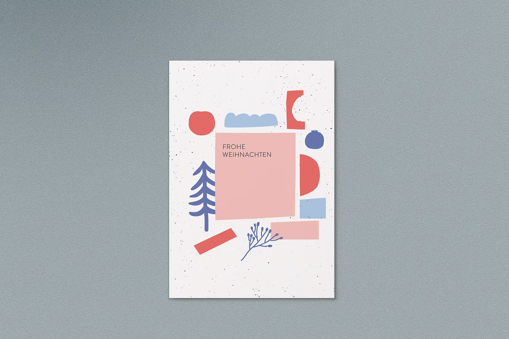 Postkarte Frohe Weihnachten -Anna Beddig-