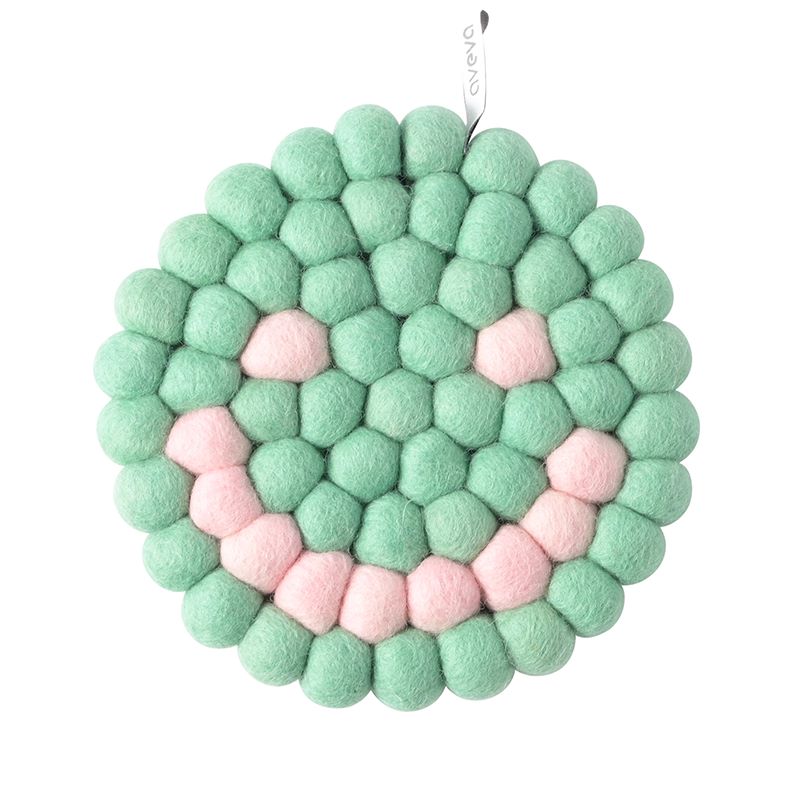 Aveva Design Untersetzer rund Smiley (diverse Farben)