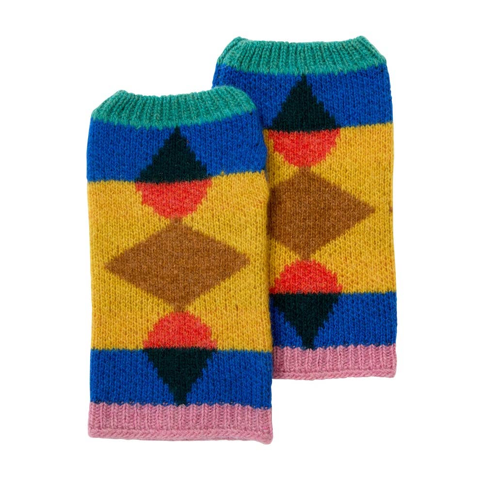 Buntglas-Handgelenkwärmer