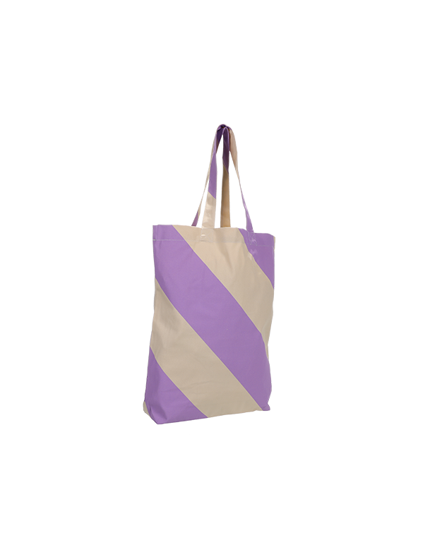 Shopper 'diagonal gestreift' div Farben