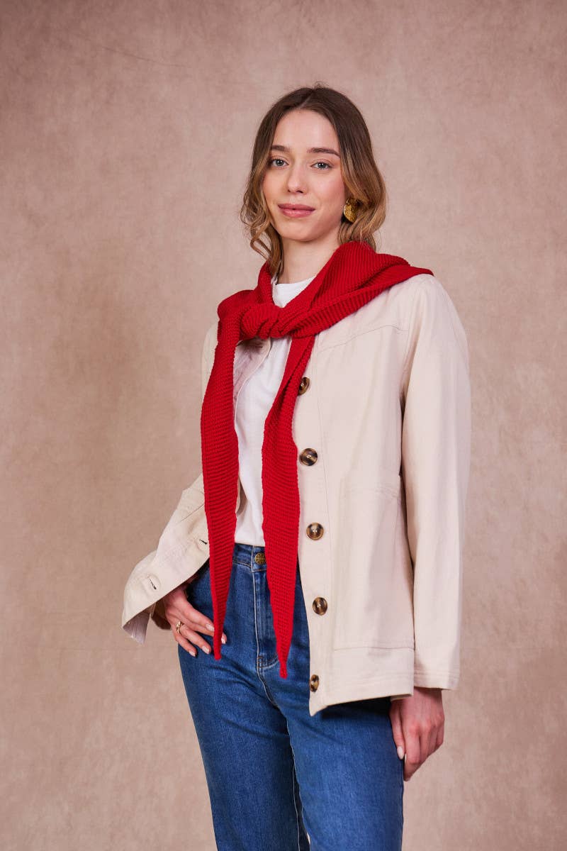 "Hood" Kapuzenschal Mütze Wolle