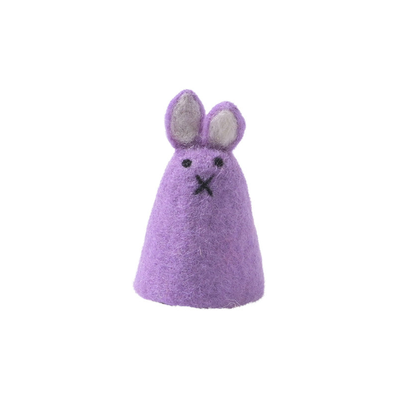 Eierwärmer Lilac aus Wolle – Oster‑Deko & Küchenaccessoire