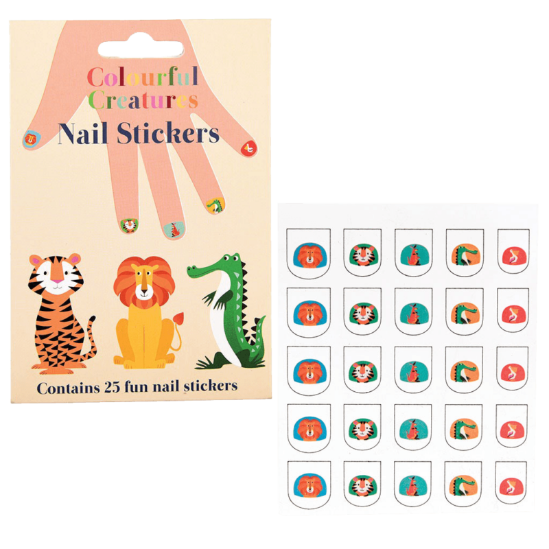 Nagel-Sticker 'Colourful Creatures'