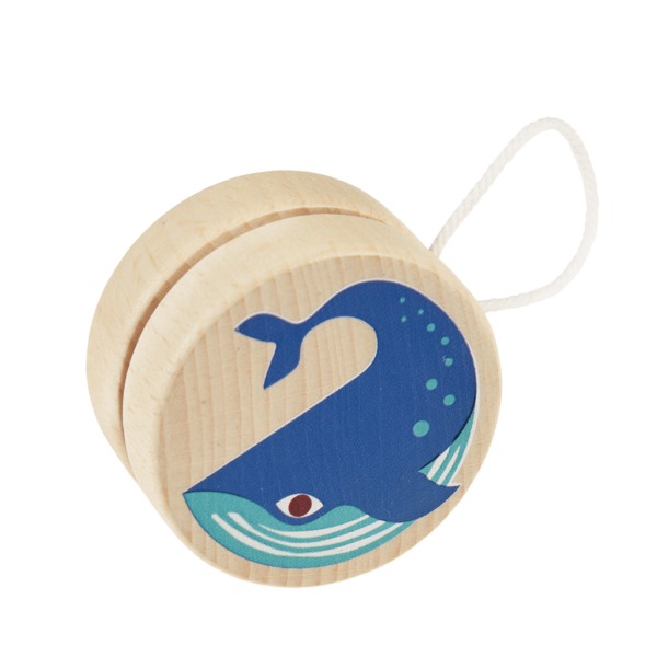 Hölzernes Yoyo 'Wild Wonders, Wal'