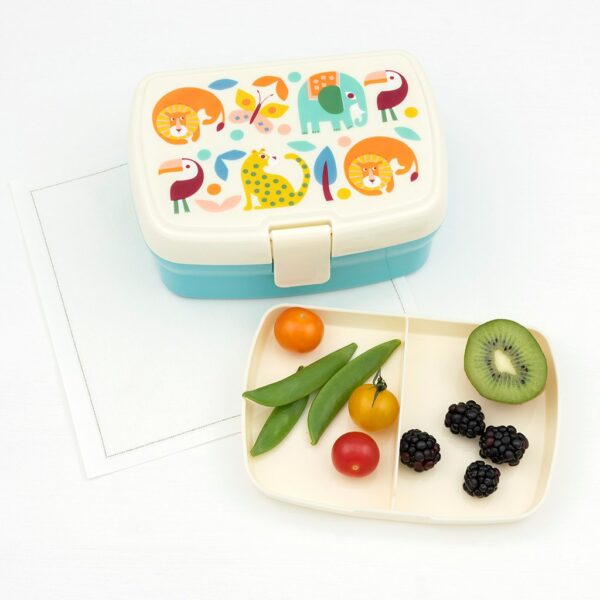 Lunchbox Mit Herausnehmbarem Fach 'Wild Wonders'