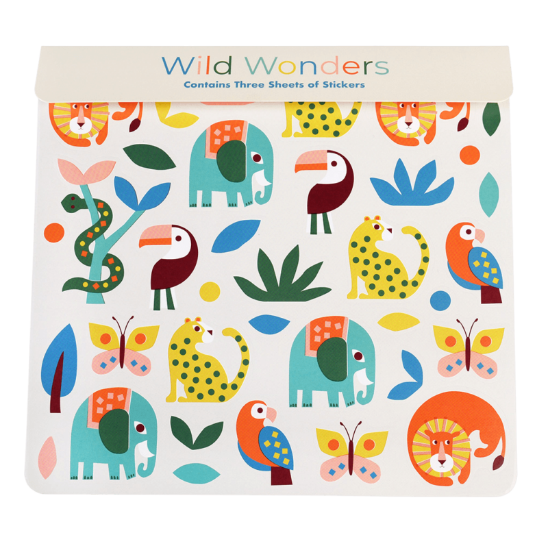 Aufkleber 'Wild Wonders'