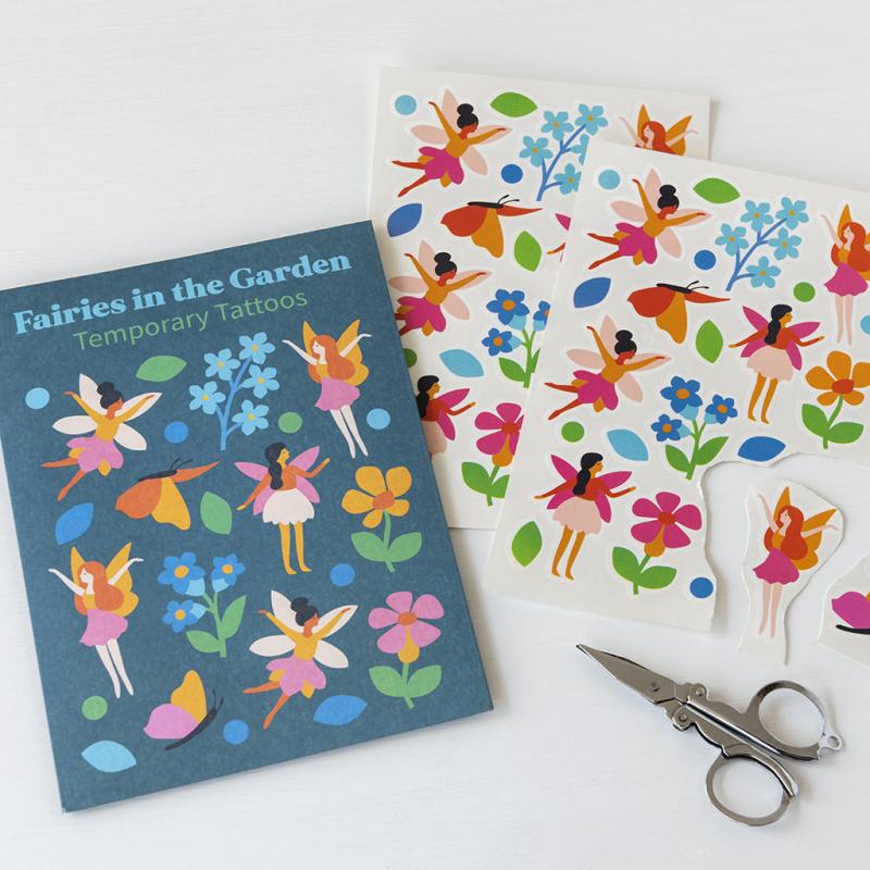 Tattoos 'Fairies in the garden'