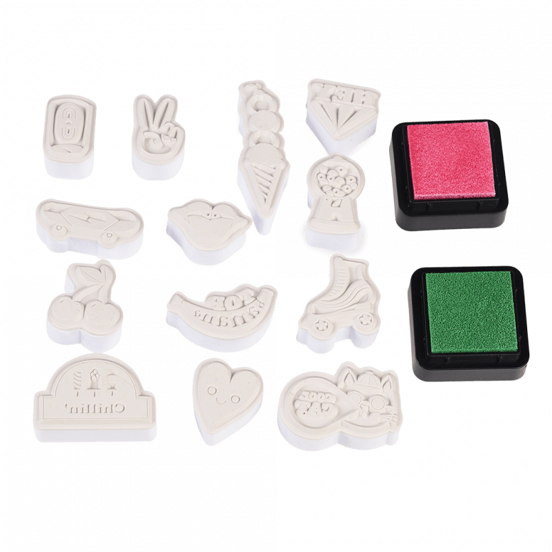 Mini-Set mit Stempeln 'Top Banana'  Rex London