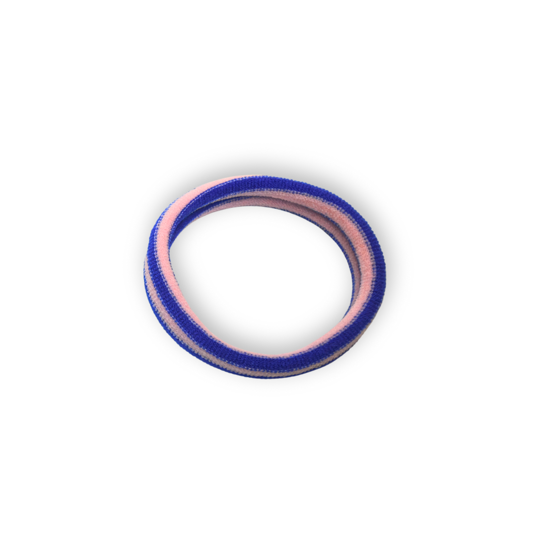 Haargummis - Lulu | rosa-blau