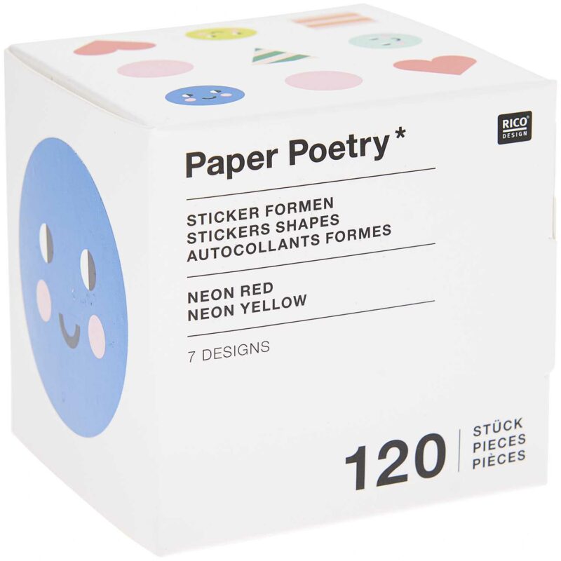 PAPER POETRY Sticker 'Happy Birthday Formen'