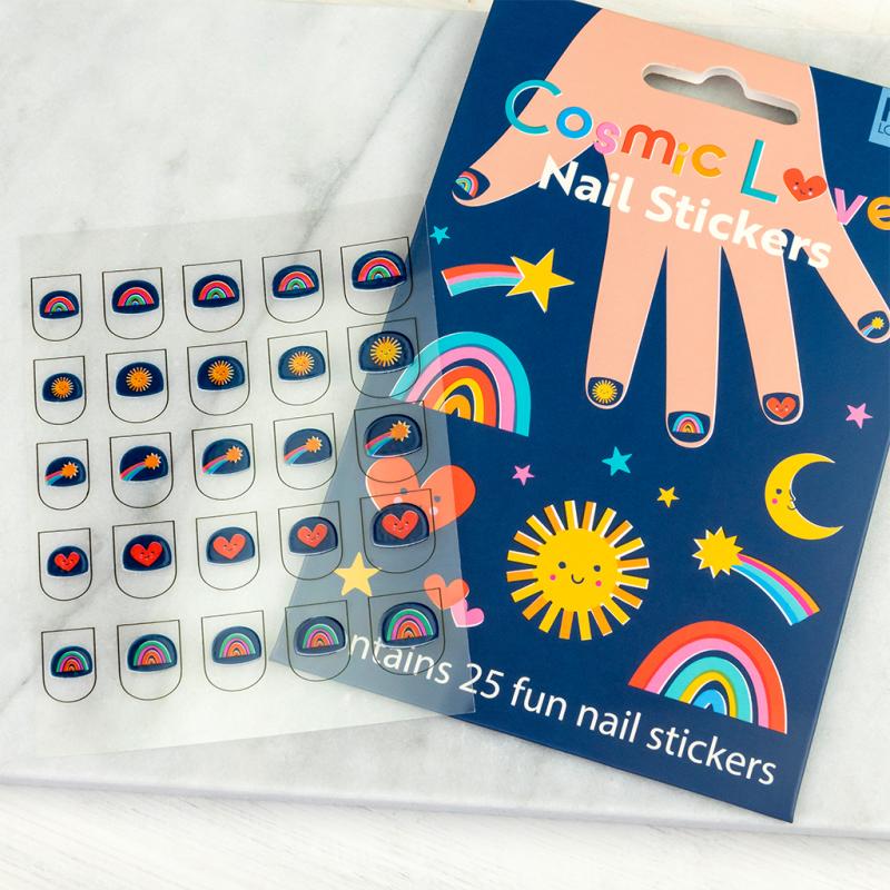 Nagel-Sticker 'Cosmic Love'