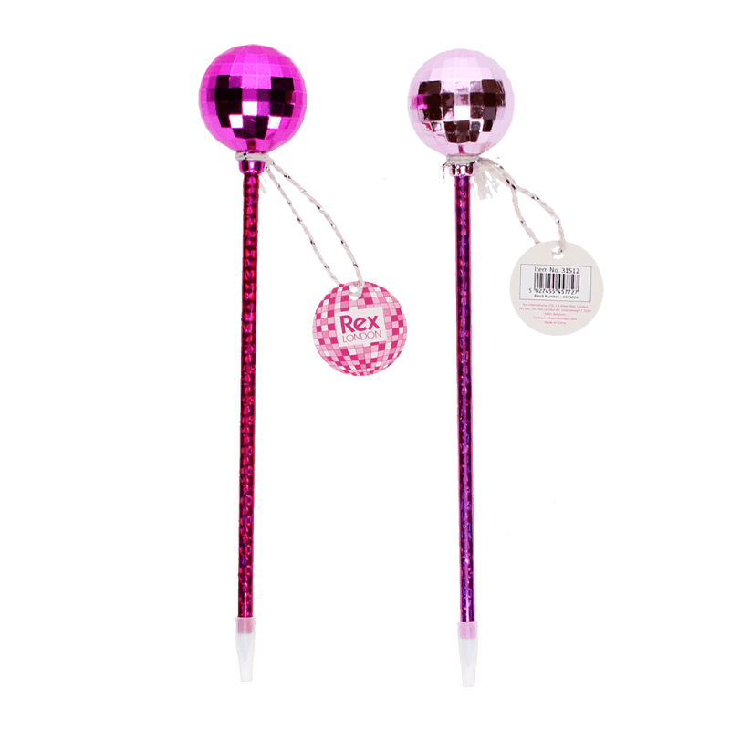 Stift Diskokugel -unterschiedliche Farben-