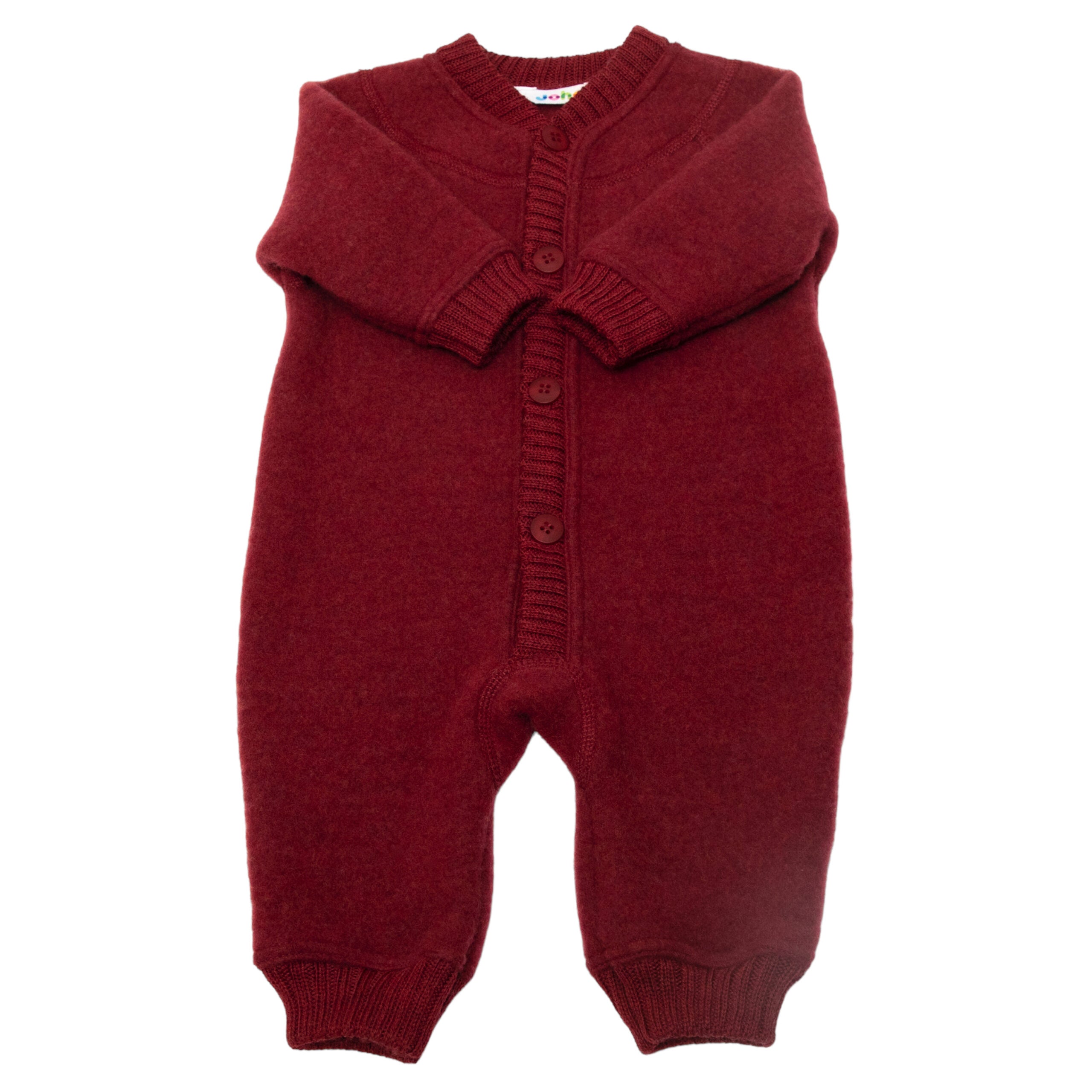 Joha Wollfleece Overall 'bordeaux'
