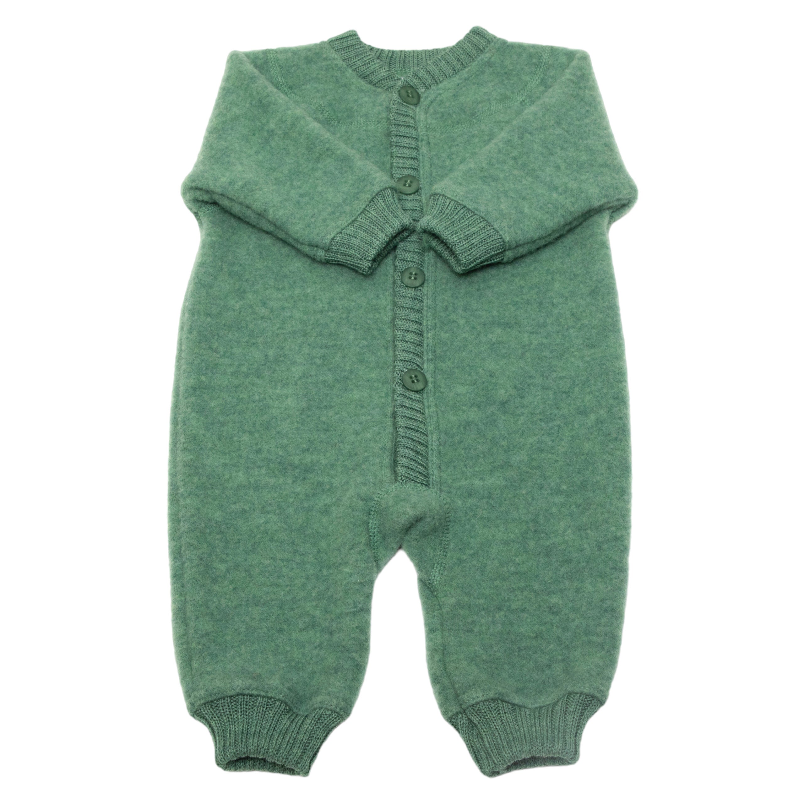 Joha Wollfleece Overall 'grün'