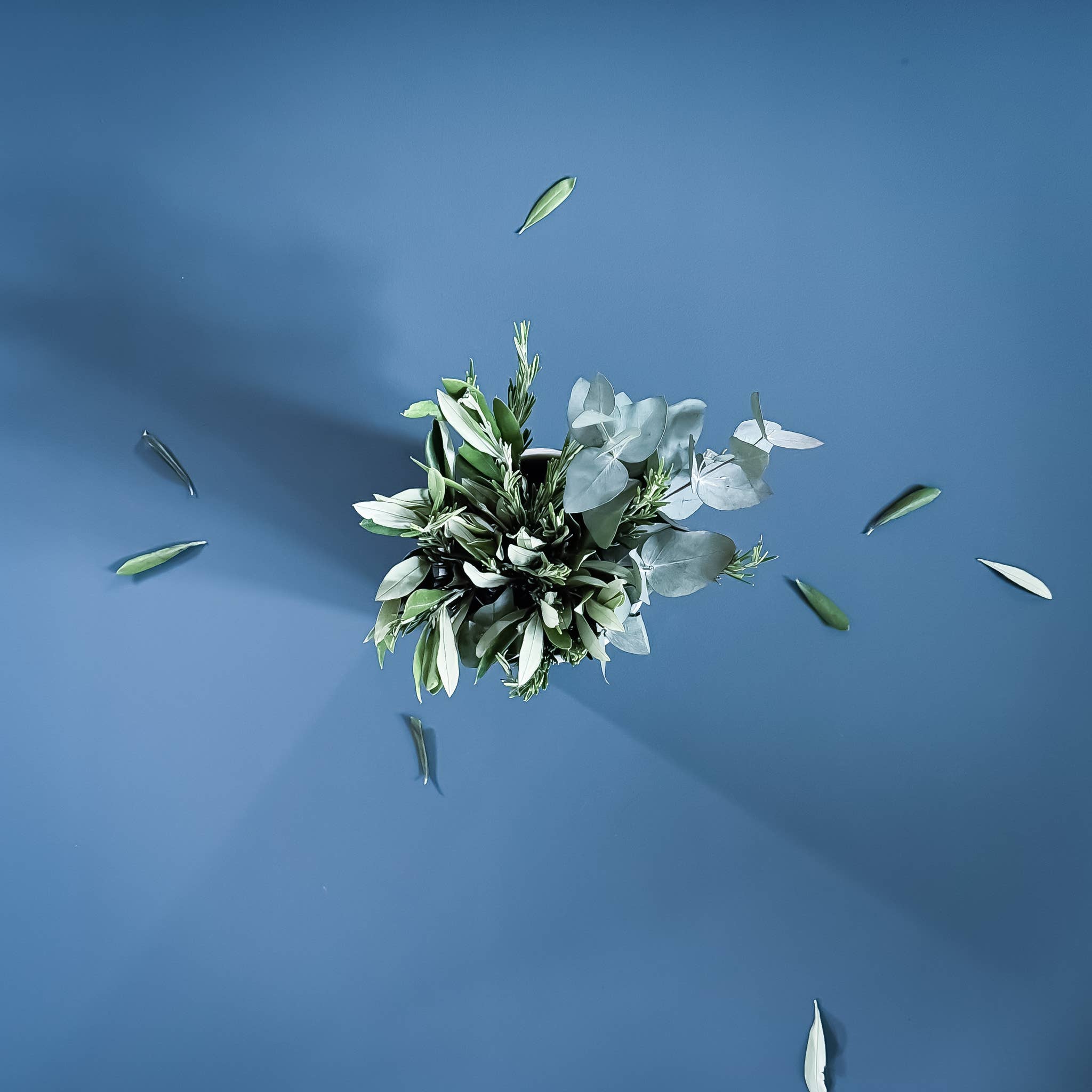 Vase Stripes - mare blue Magazin MInori