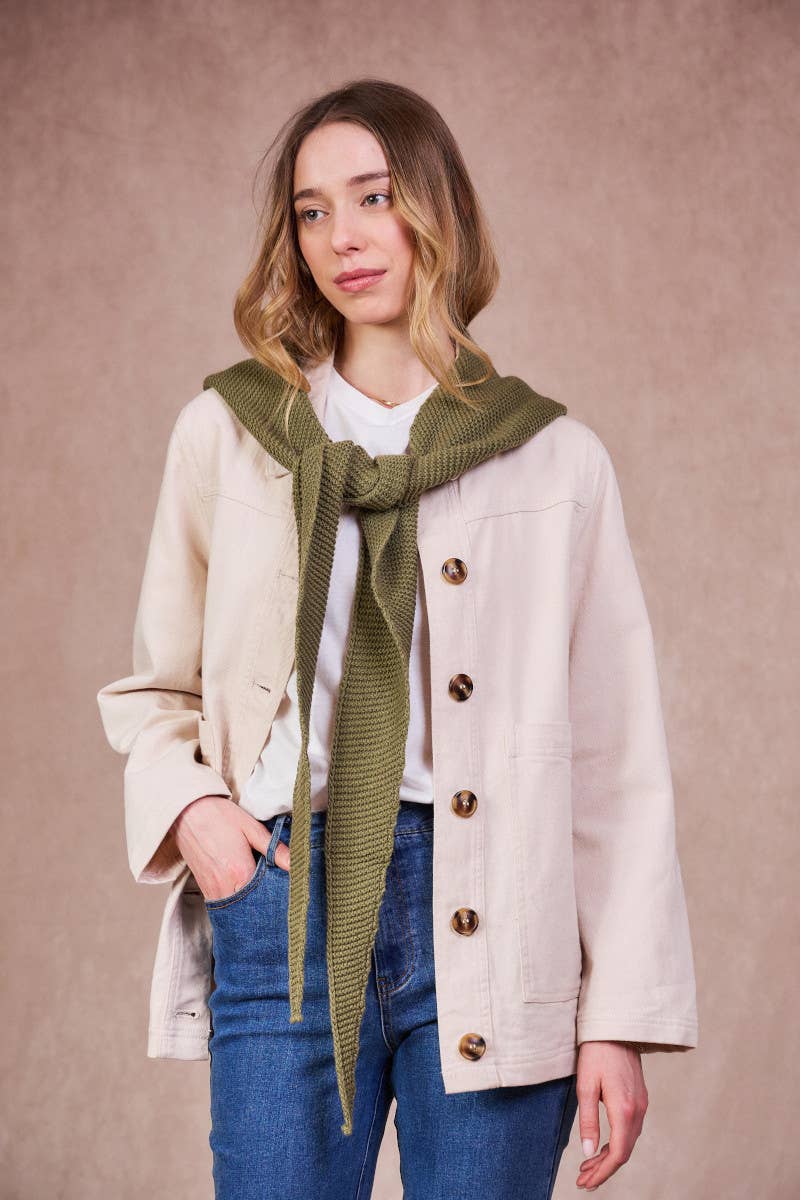 "Hood" Kapuzenschal Mütze Wolle