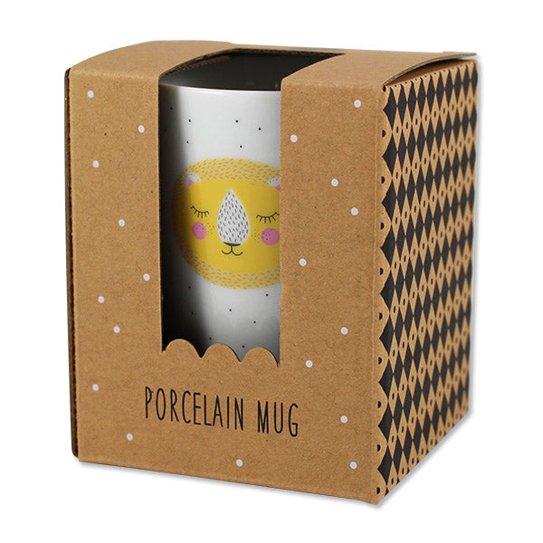 Porzellanbecher 'LÖWE' AvaundYves