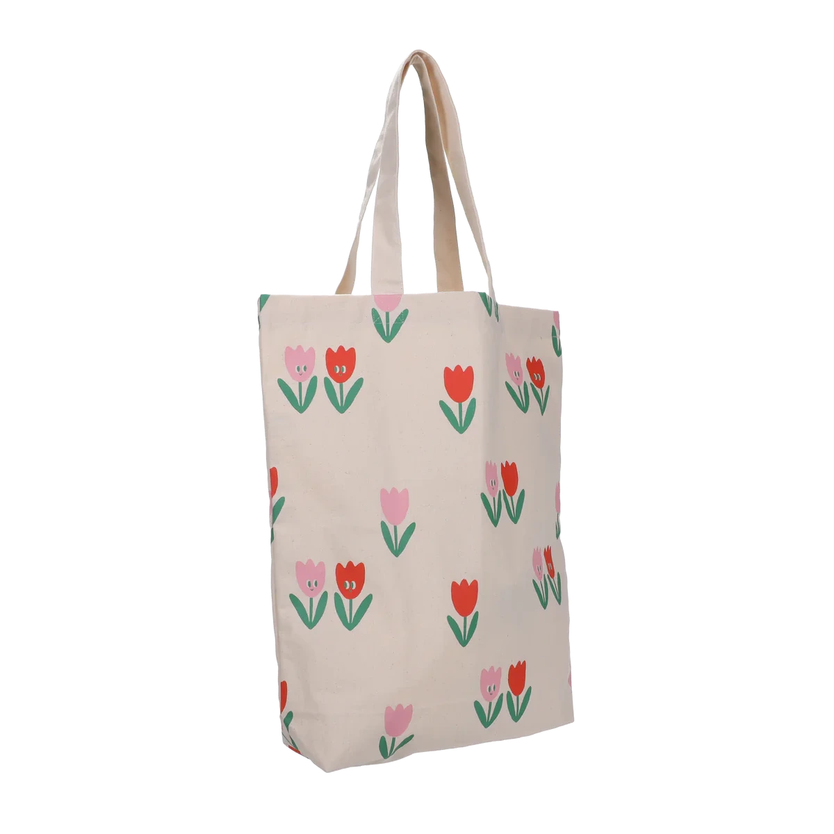 Cotton Bag Shopper Anna Pascal Tulpenmuster