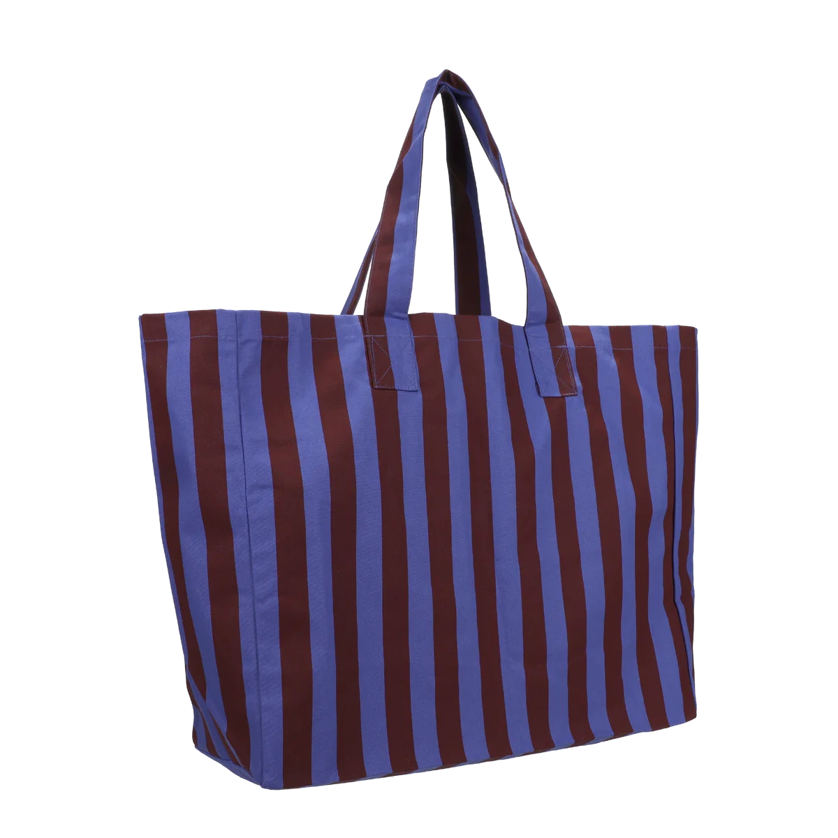 Strandtasche Cotton Bag Shopper Streifenmuster (unterschiedliche Farben)