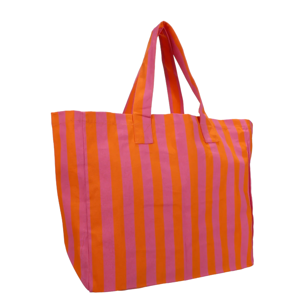 Strandtasche Cotton Bag Shopper Streifenmuster (unterschiedliche Farben)