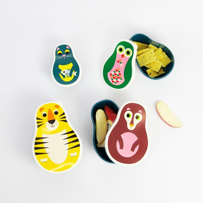 Matryoschka Snack Box Set 'TIERE'