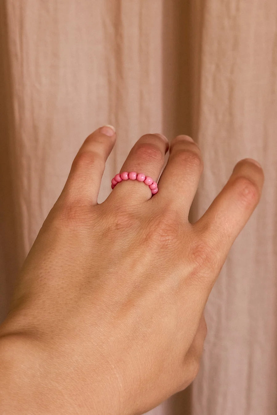 SanSan Sugar Ring -berry pink-